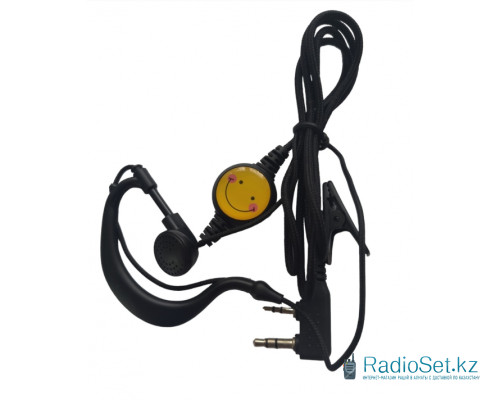 Гарнитура для раций Kenwood, Baofeng, Anytone "Смайлик" Гарнитура для раций Kenwood, Baofeng, Anytone "Смайлик"
